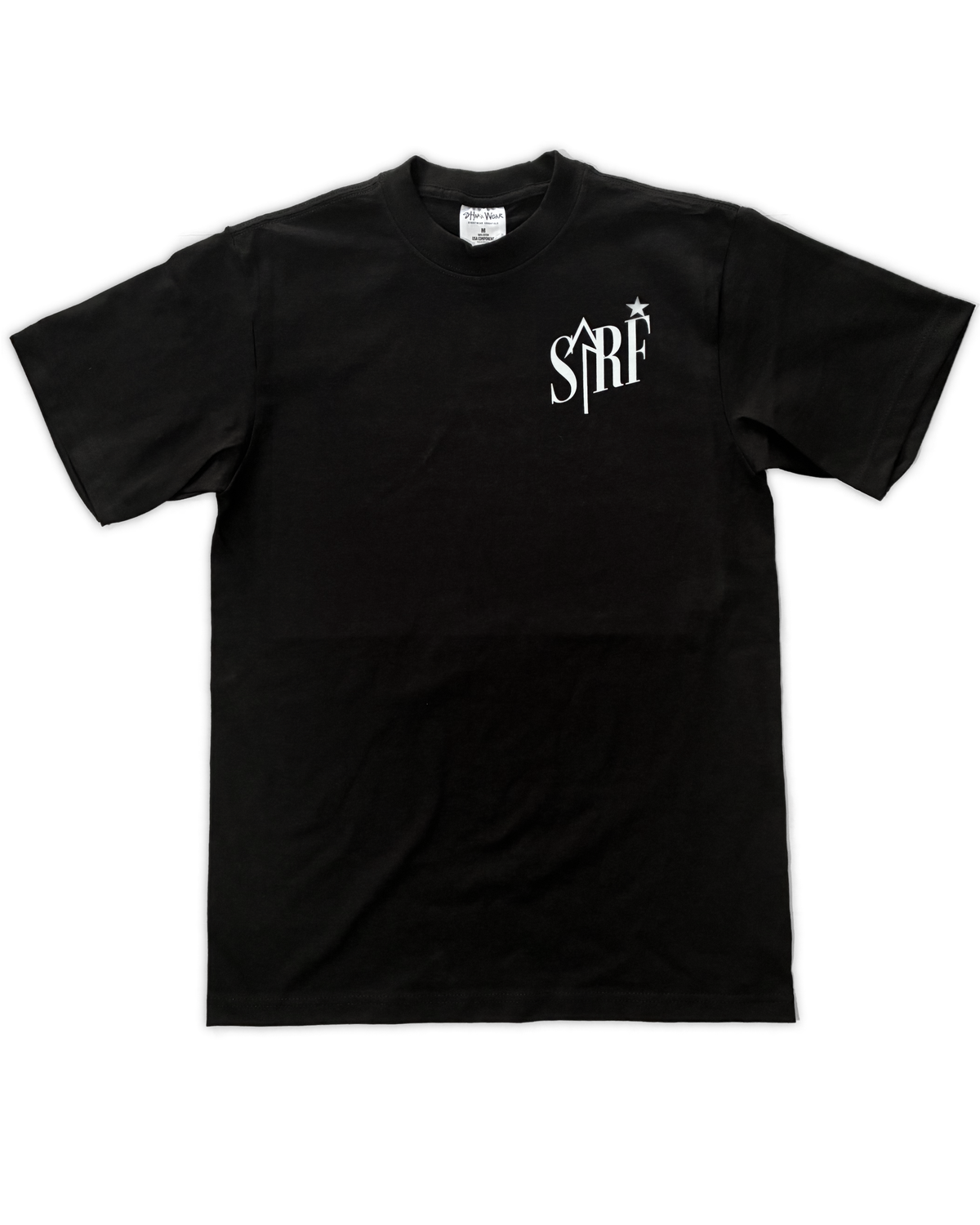 STRF LOGO TEE [BLACK]