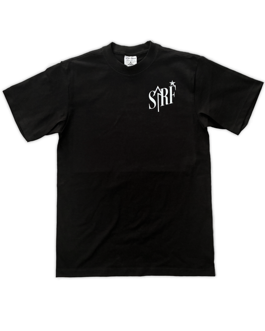 STRF LOGO TEE [BLACK]